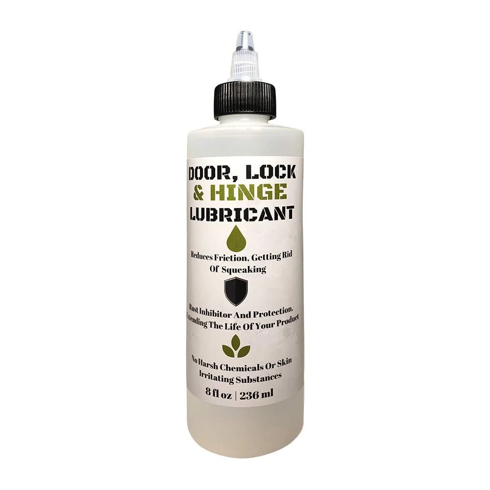 Door, Lock, and Hinge Lubricant – 8 Oz – Great for Sliding Doors, Garage Doors,