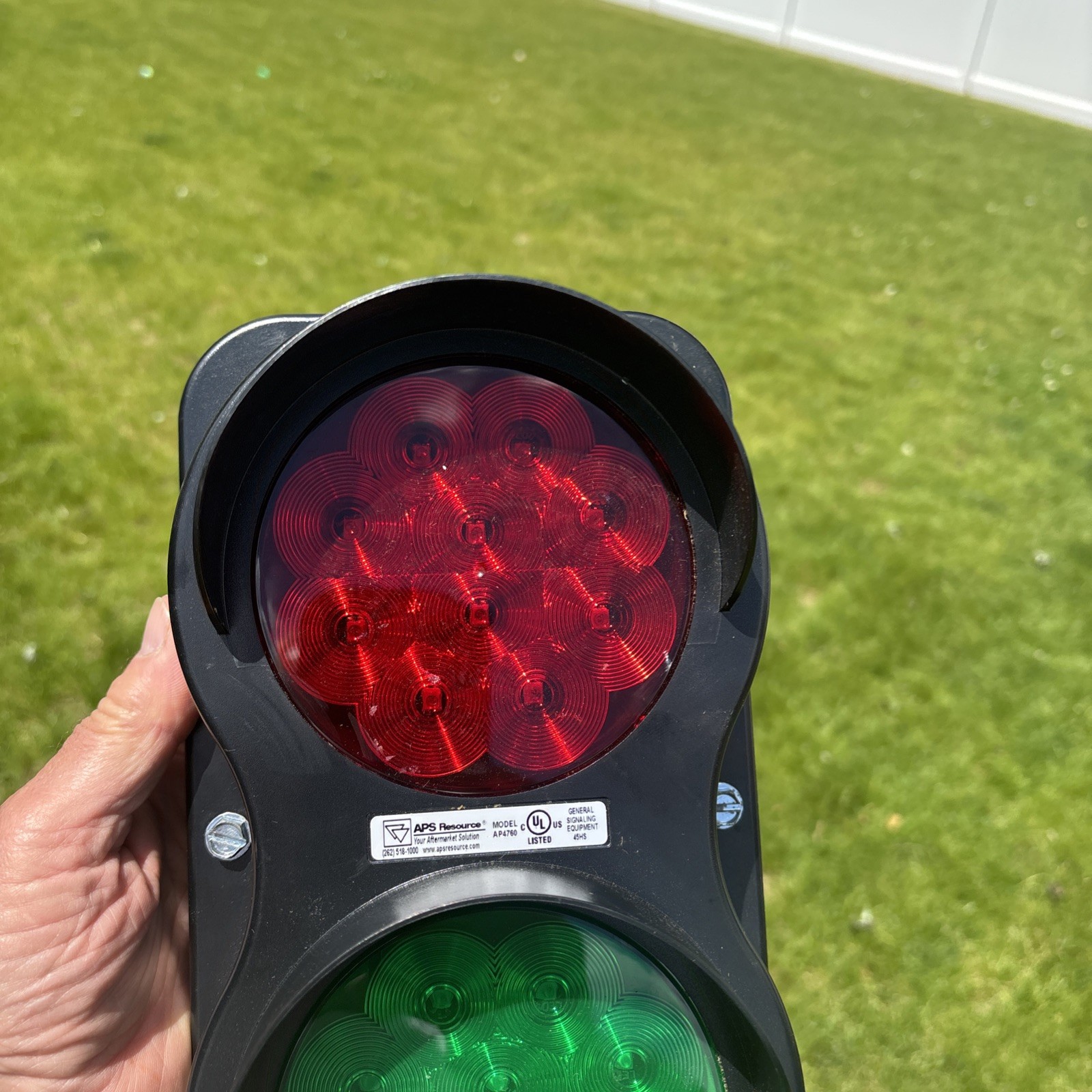 APS Traffic Control Visual Signaling Light Red & Green Truck Loading Dock LED