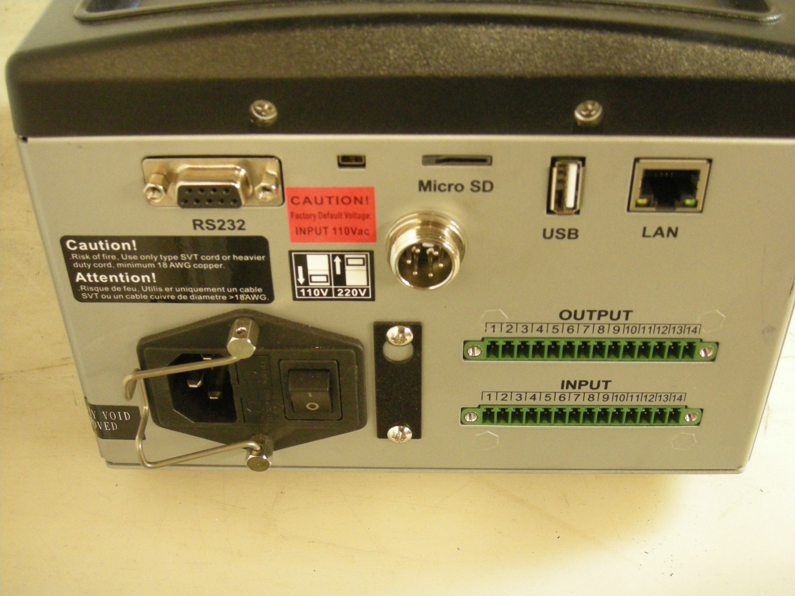 Delta Regis DR-XTC1 Transducer Controller Model Input Voltage AC 115/230V