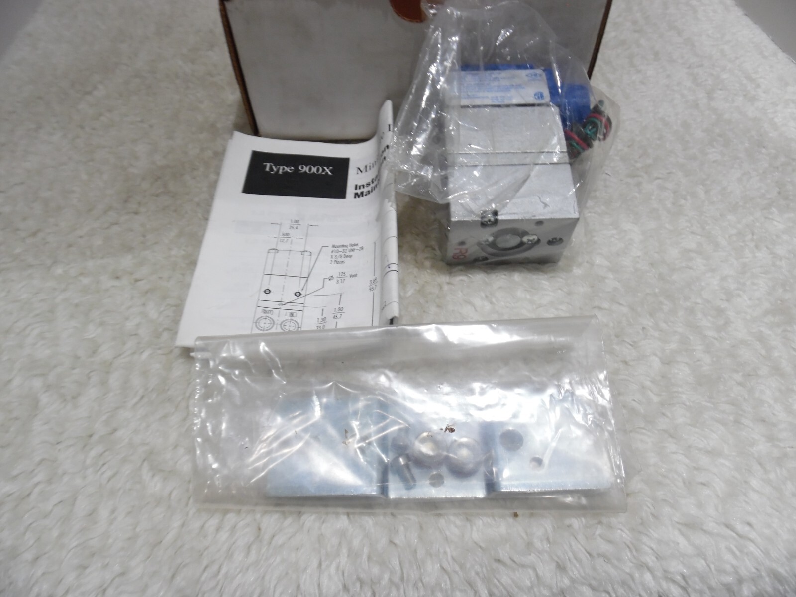 Control Air 900-ACA I/P Current to Pressure Transducer 4-20Ma 3-15psi