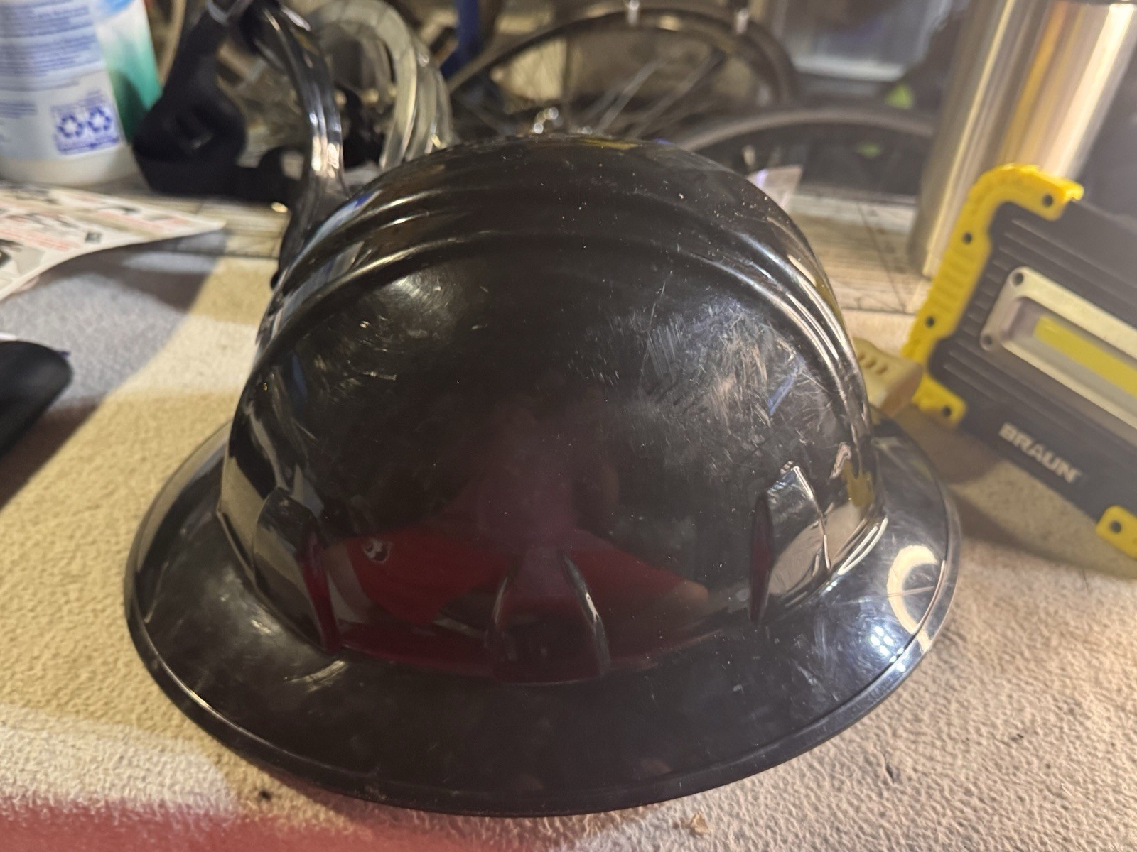 CONDOR 52LD07 Hard Hat,Type 1, Class E,Black 52LD07