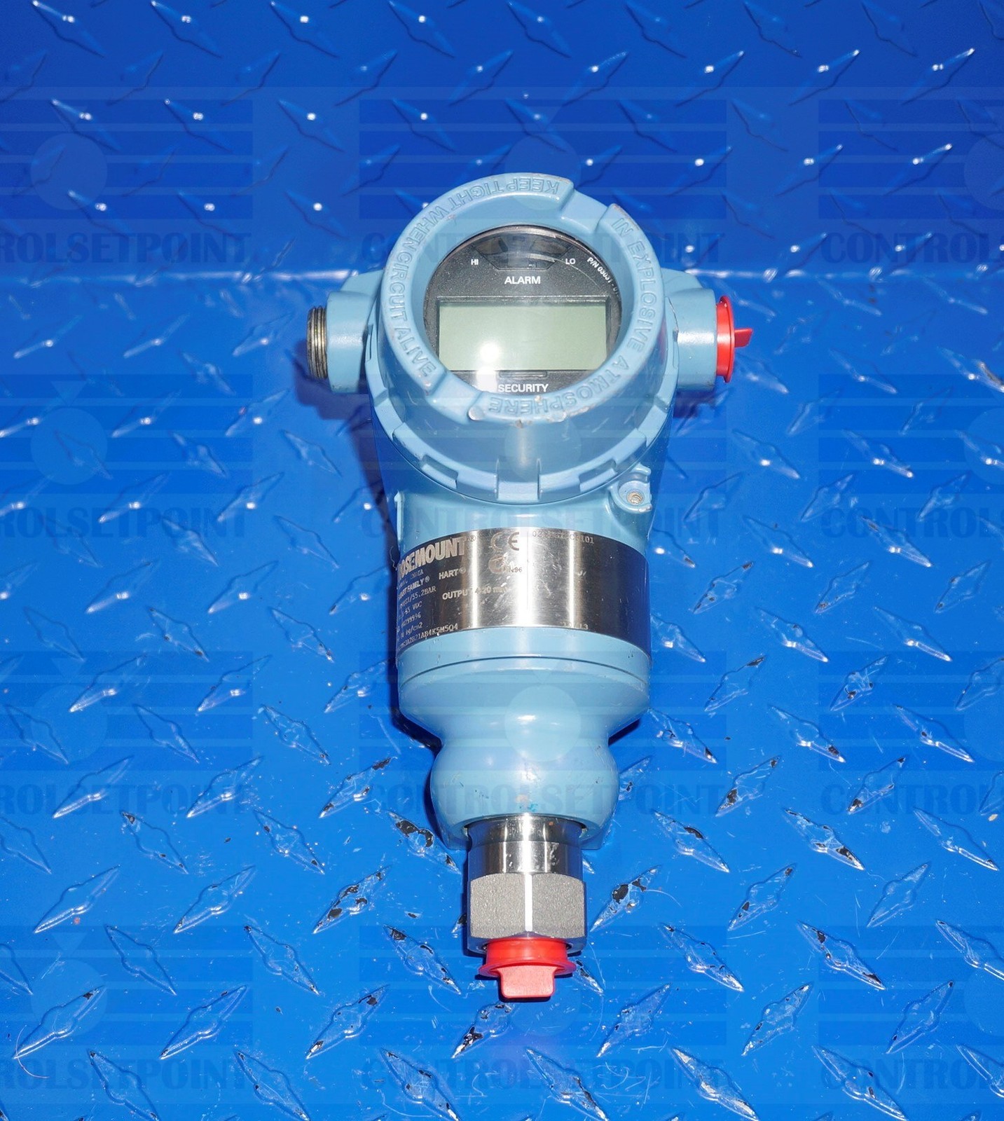 EMERSON ROSEMOUNT 3051TG3A2B21AE5M5 PRESS TRANS 3051 TG3A2 ID03861