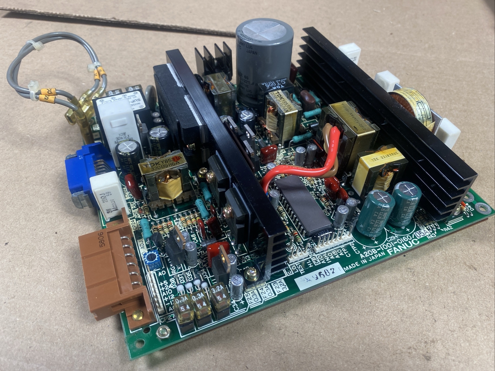 FANUC A20B-1001-0160 /05A OPERATOR PANEL CIRCUIT BOARD FAST SHIPPING