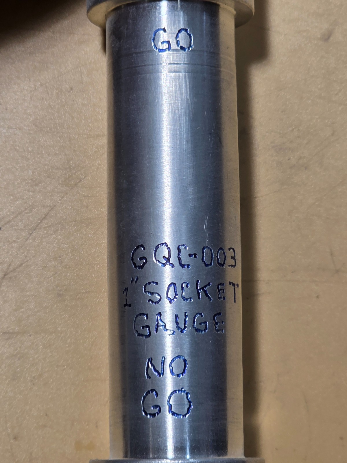 Go/No Go Socket Gage (Lot of 5) 1/2″, 3/4″, 1″, 1.5″, 2.5″ PLEASE SEE PICS