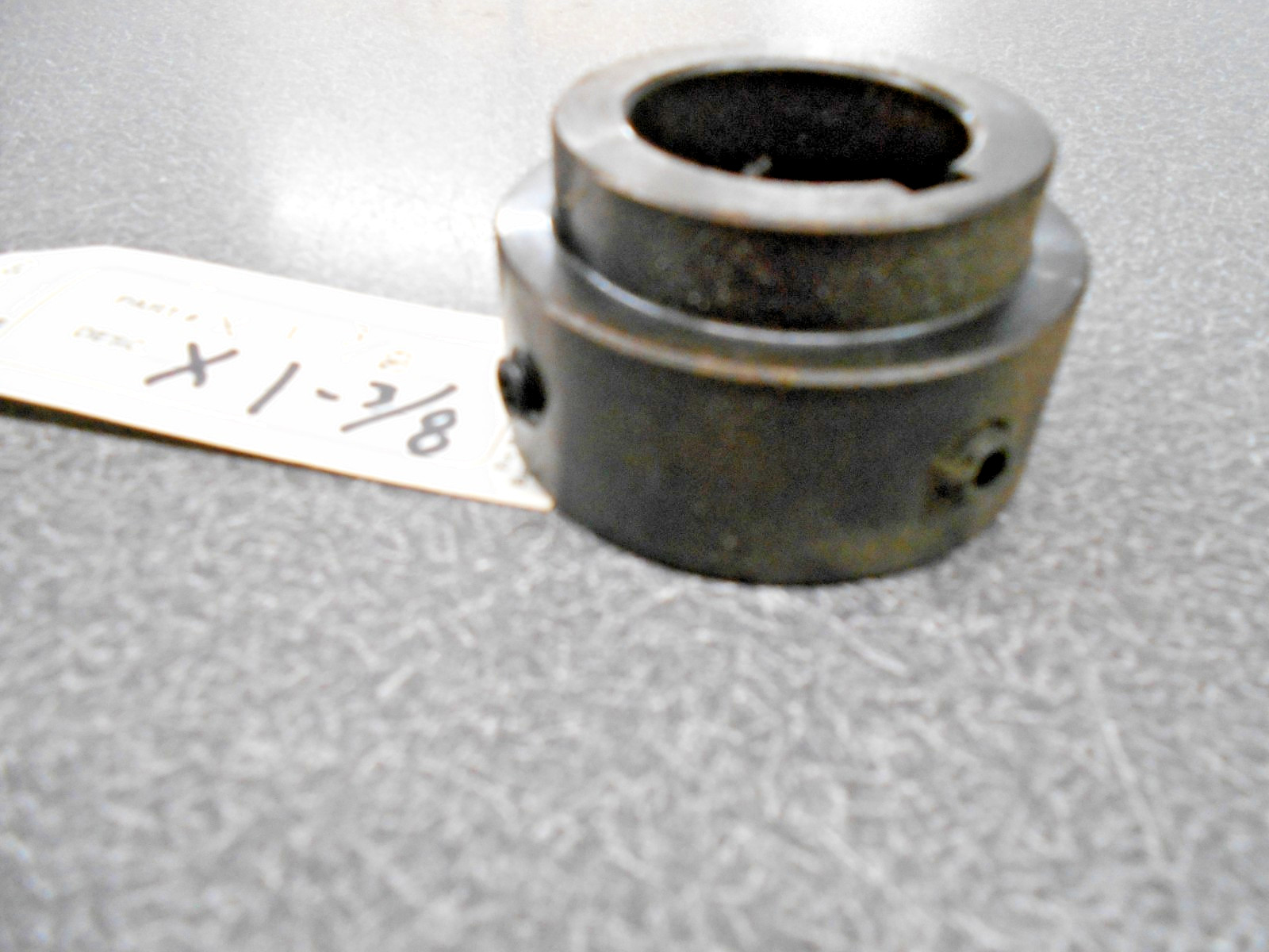 Weld-On Hub, Series X 1-3/8. Round Bore. Burns/Tisco. NOS! X1-3/8