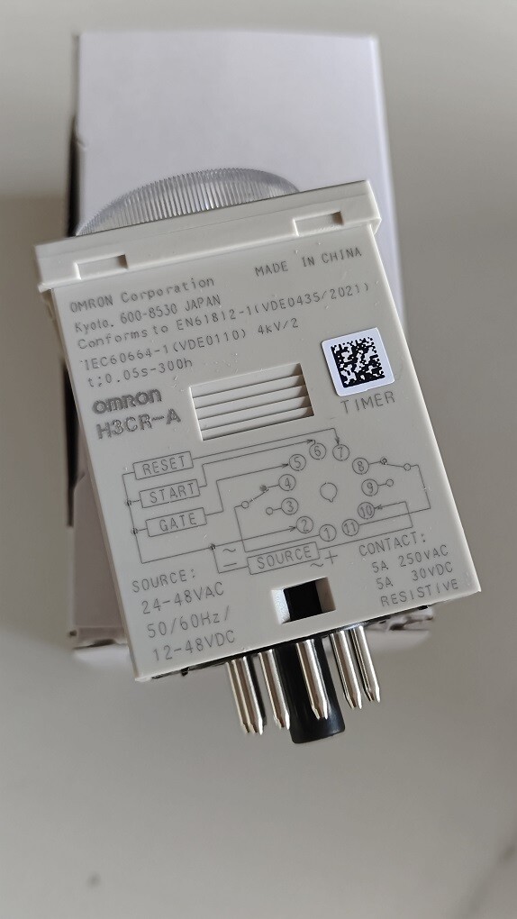 Omron H3CR-A Timer H3CRA Brand New In Box Fast Shipping 1PC One Year Warranty