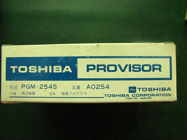 New , TOSHIBA PROVISOR PGM-254S