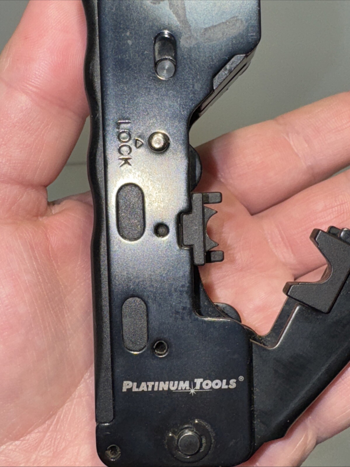 Platinum Tools 12516 Tele-Titan Xg 2.0 Crimp Tool, Clamshell