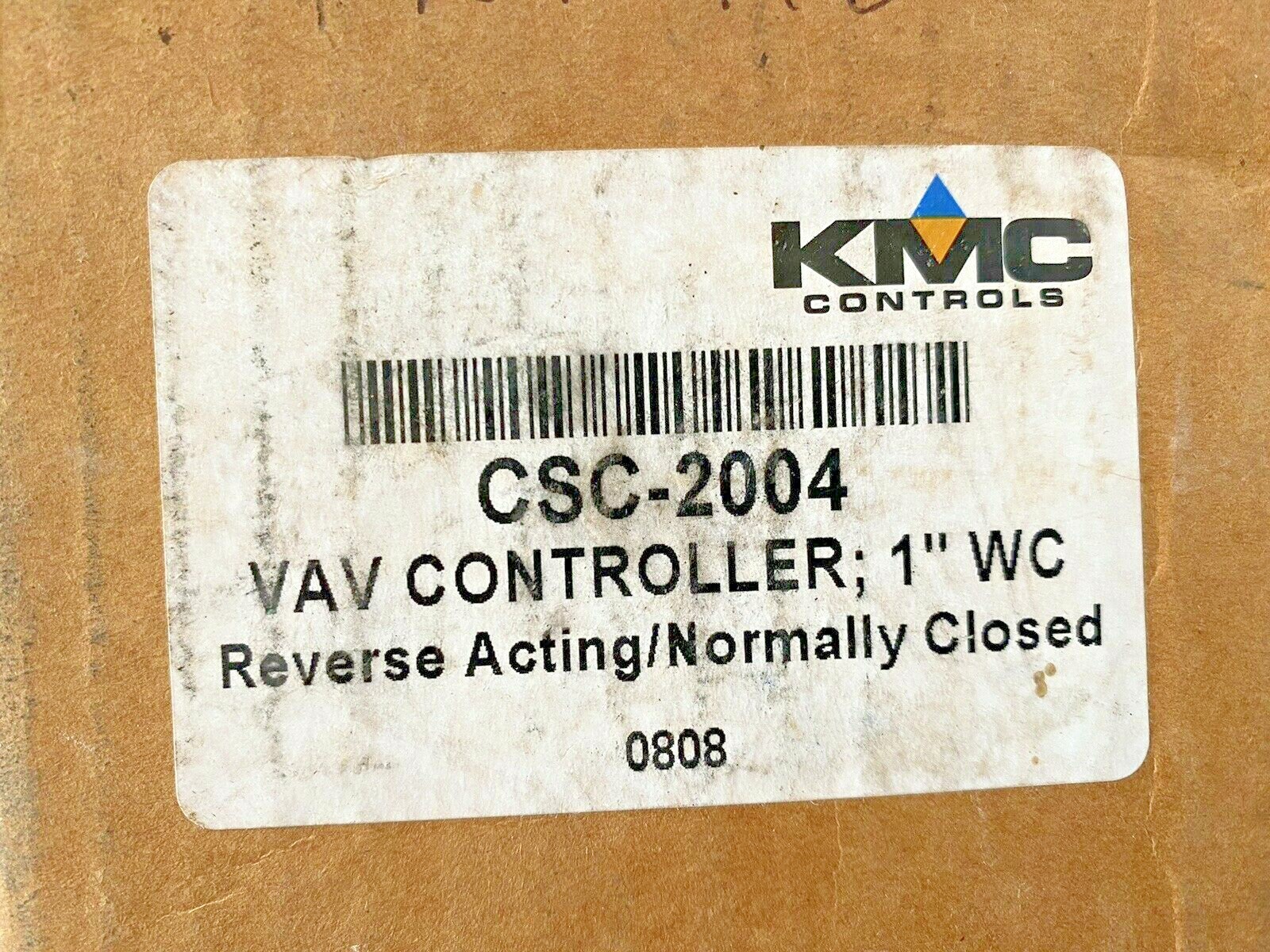 KMC Controls CSC-2004 VAV Reset Volume Controller, 1″ WC – New Old Stock