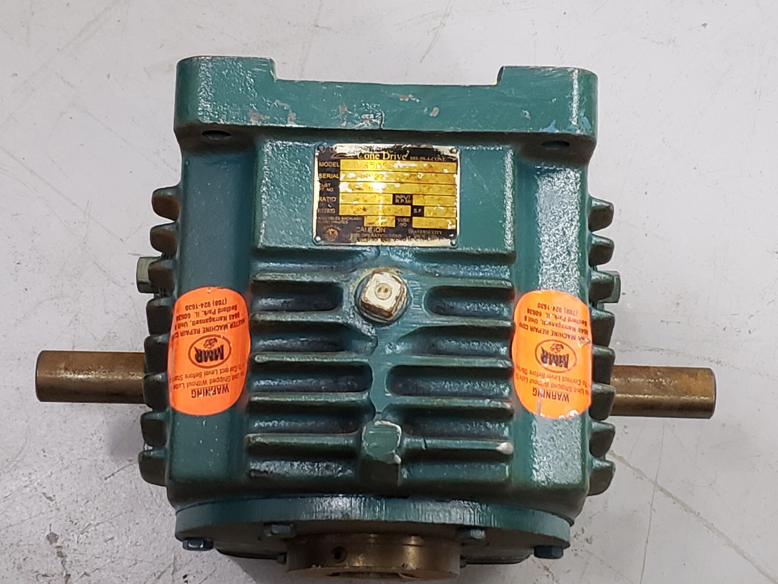 CONE DRIVE SHV35A975-Y9A 5:1 GEAR REDUCER NNB