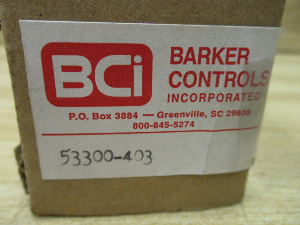 Barker Controls 5330-403 Durant Quadrature Indicator/Totalizer 5330403