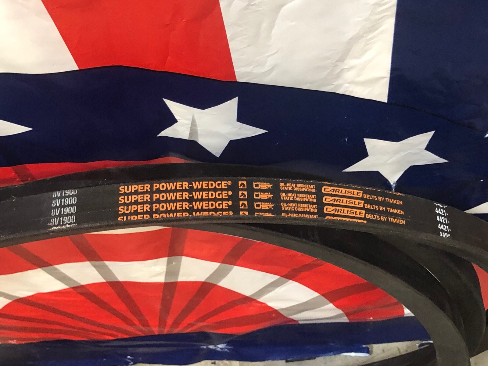 Carlisle 8V1900 4421 Super Power Wedge V Belt by Timken
