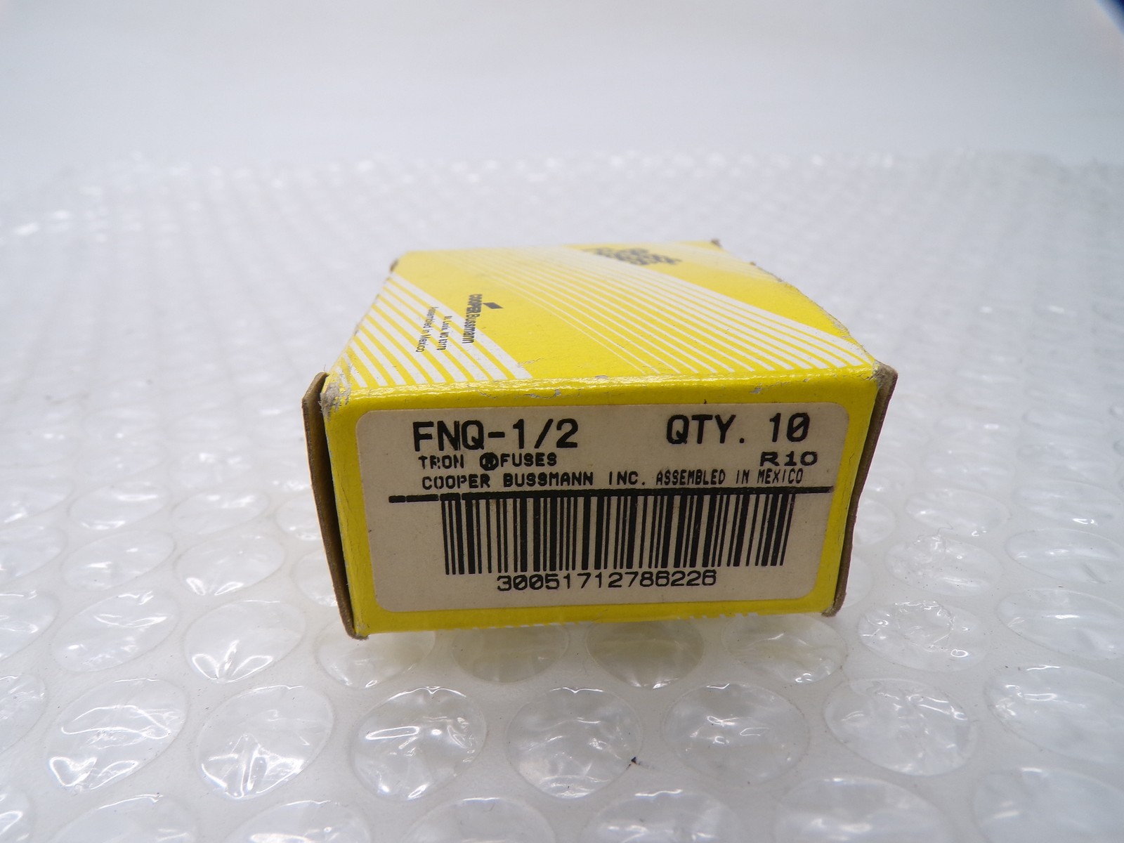 BUSSMANN FNQ-1/2 FUSE PKG OF 9 NSMP