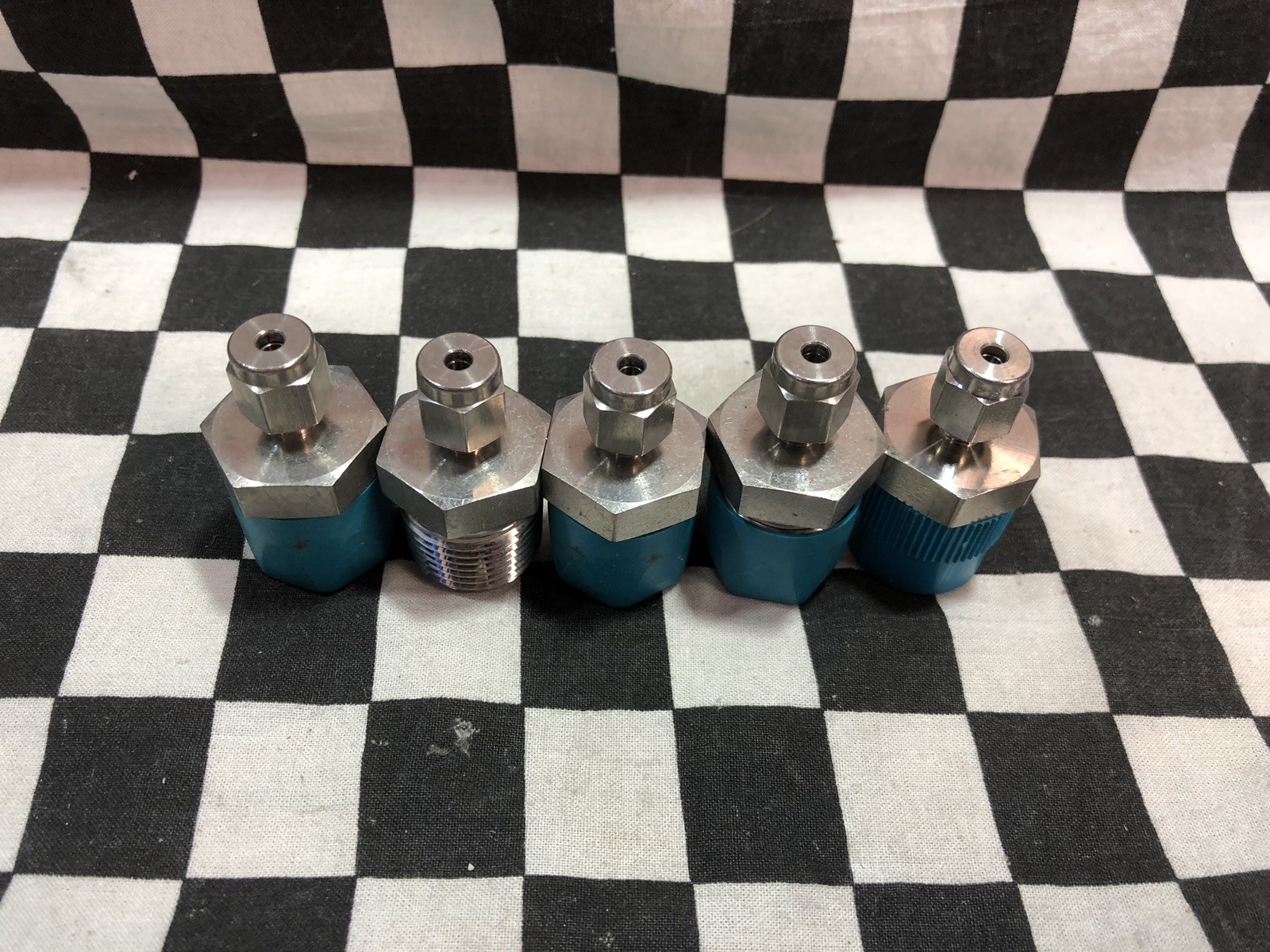 5x SWAGELOK Male Connector 1/8” Comp X 1/2” NPT, SS-200-1-8, SHIPSAMEDAY#M34