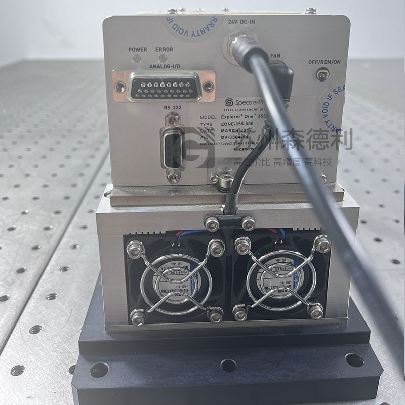 Used Spectra Physics laser Explorer one 355nm EONE-355-300