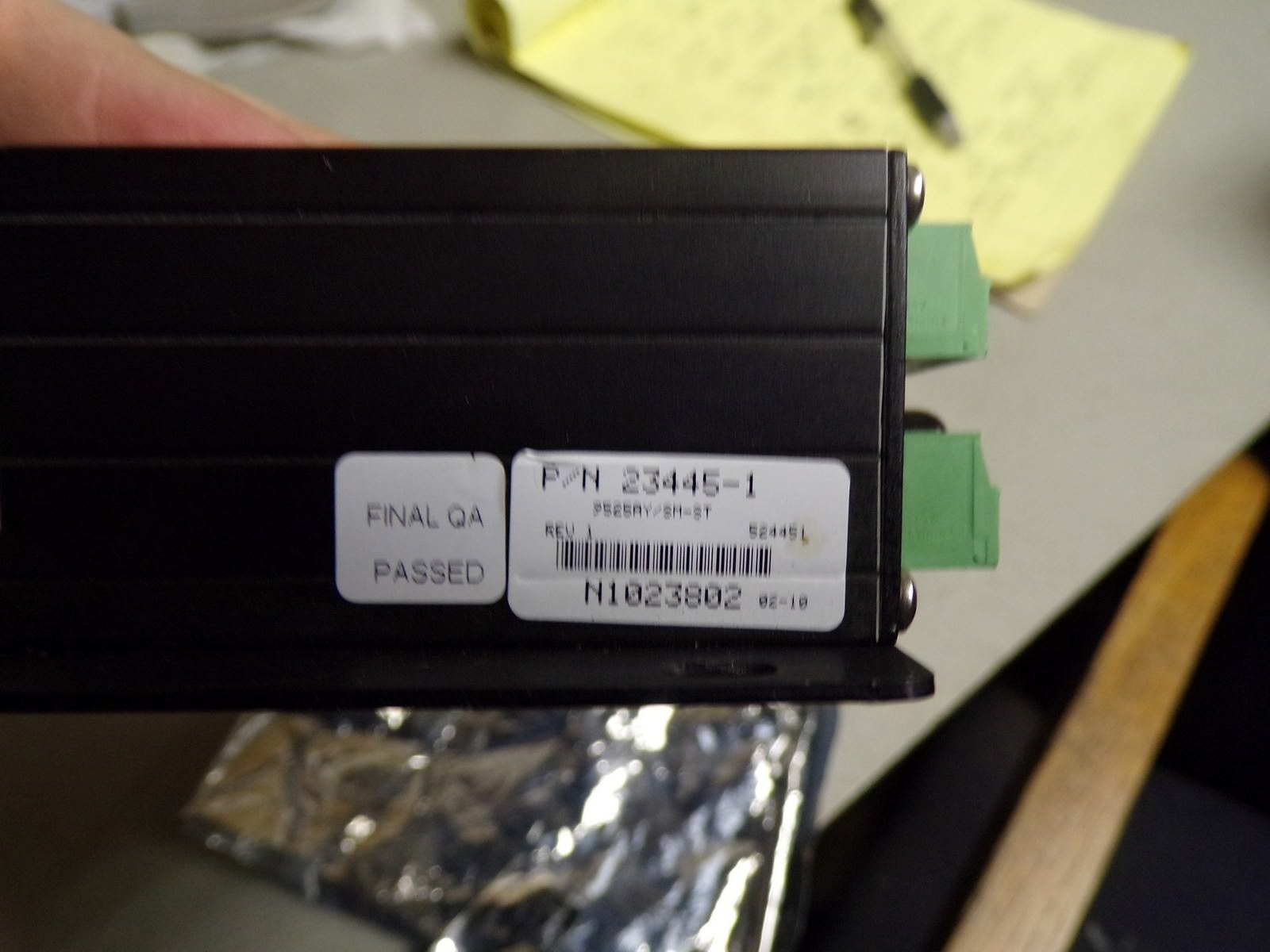 NEW Optelecom Single Mode Dual Fiber Optic RS232/422/485 Modem 23445-1