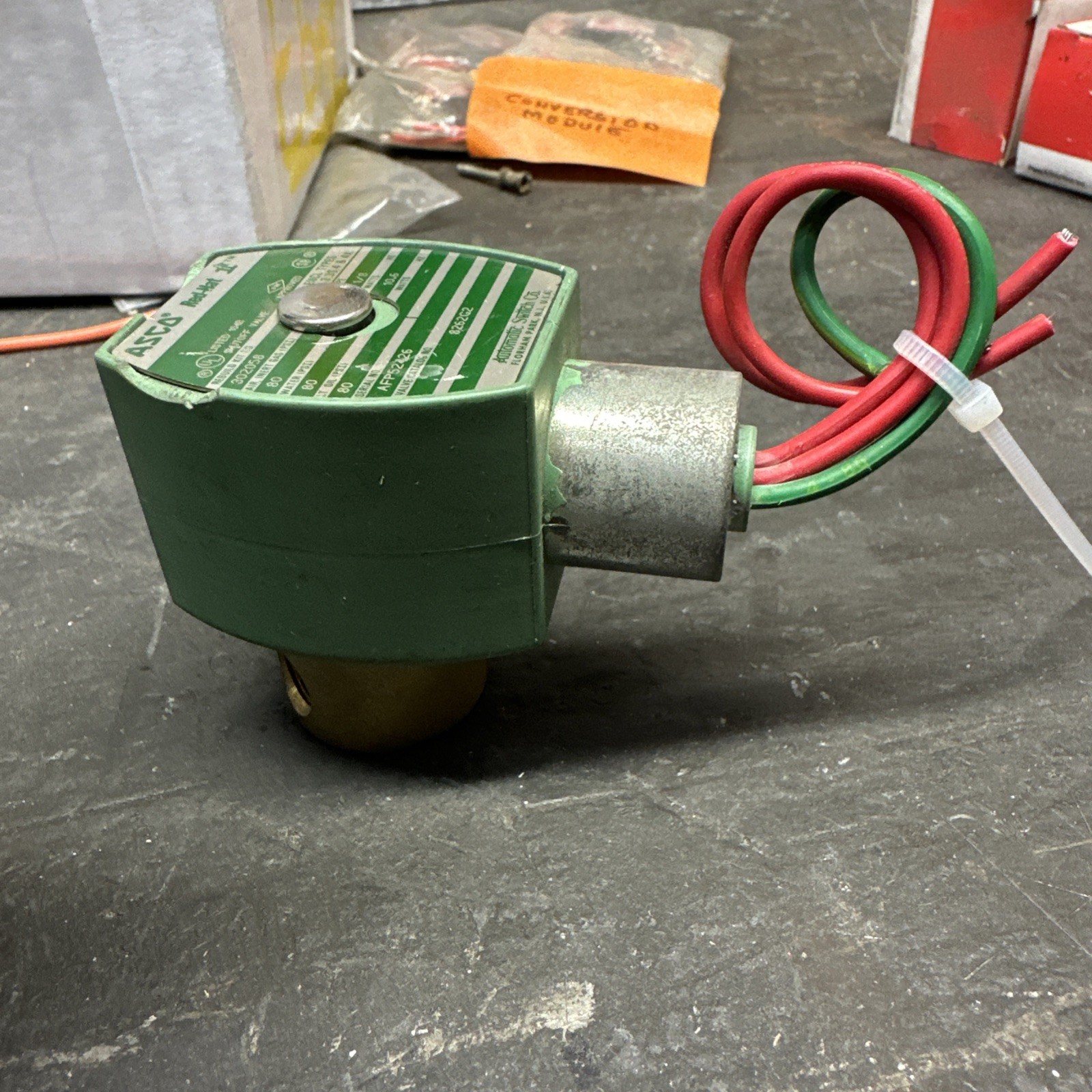 ASCO 8262G2 SOLENOID VALVE