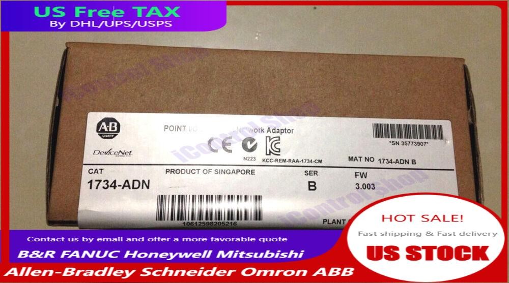 1PC NEW Allen-Bradley 1734-ADN POINT I/O DeviceNet Network Adaptor