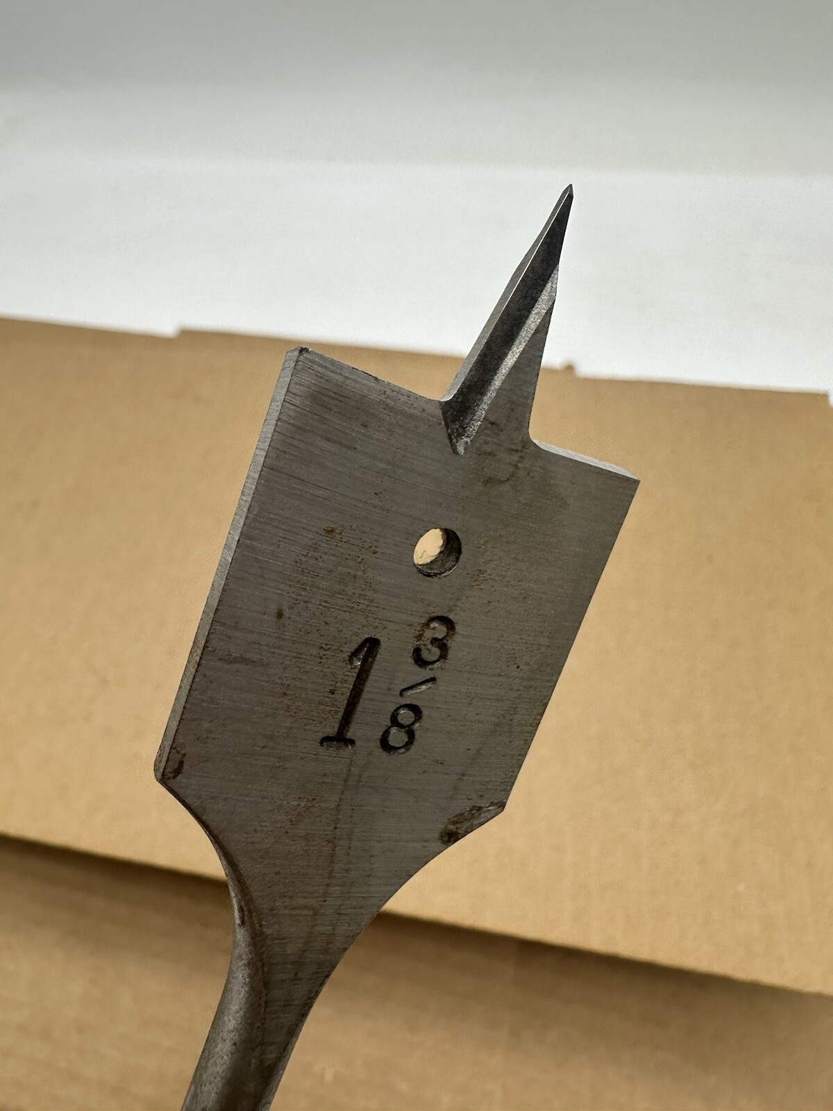 Vintage Irwin Wood Boring Electric Drill Bit Tool “88-PLUS” 1-3/8″ x 6″ Made USA
