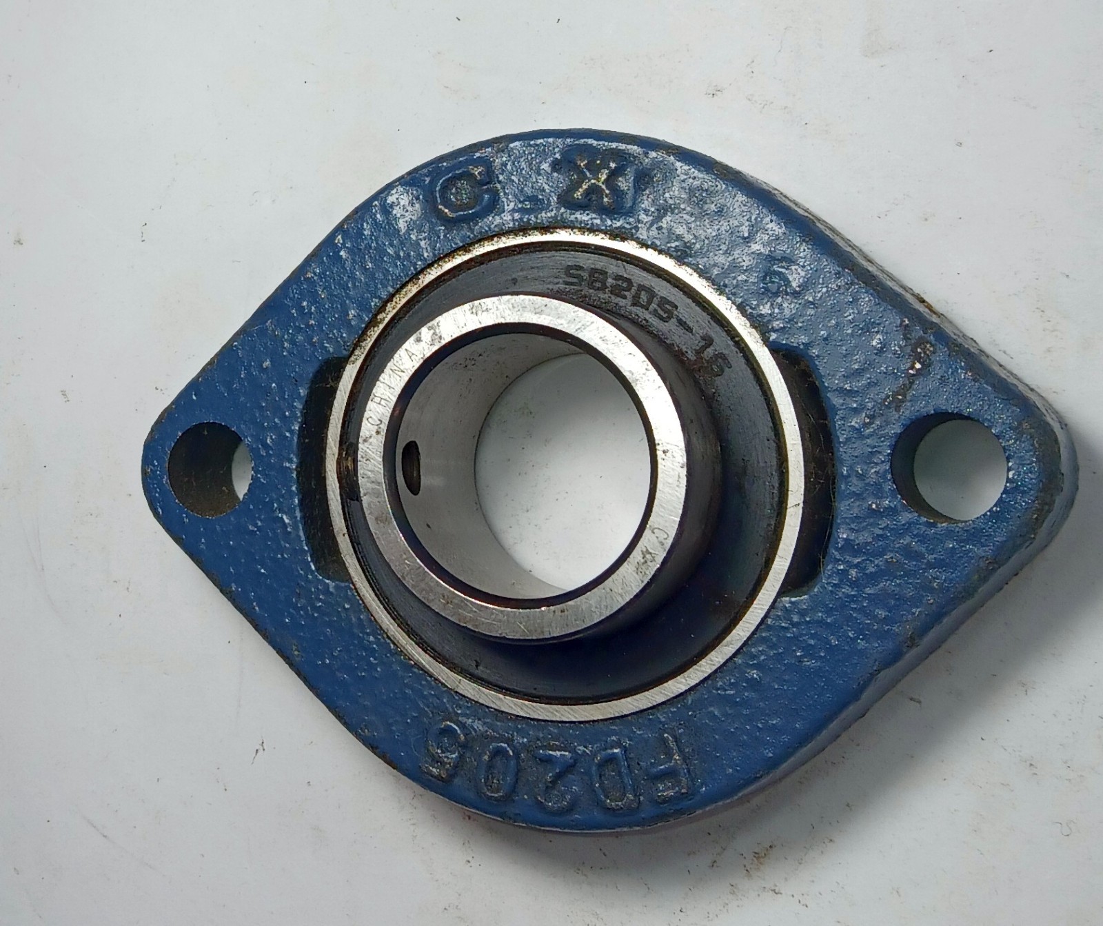 1 NEW CX FD205 2 BOLT FLANGE W/ SB205-16 BEARING NNB ***MAKE OFFER***