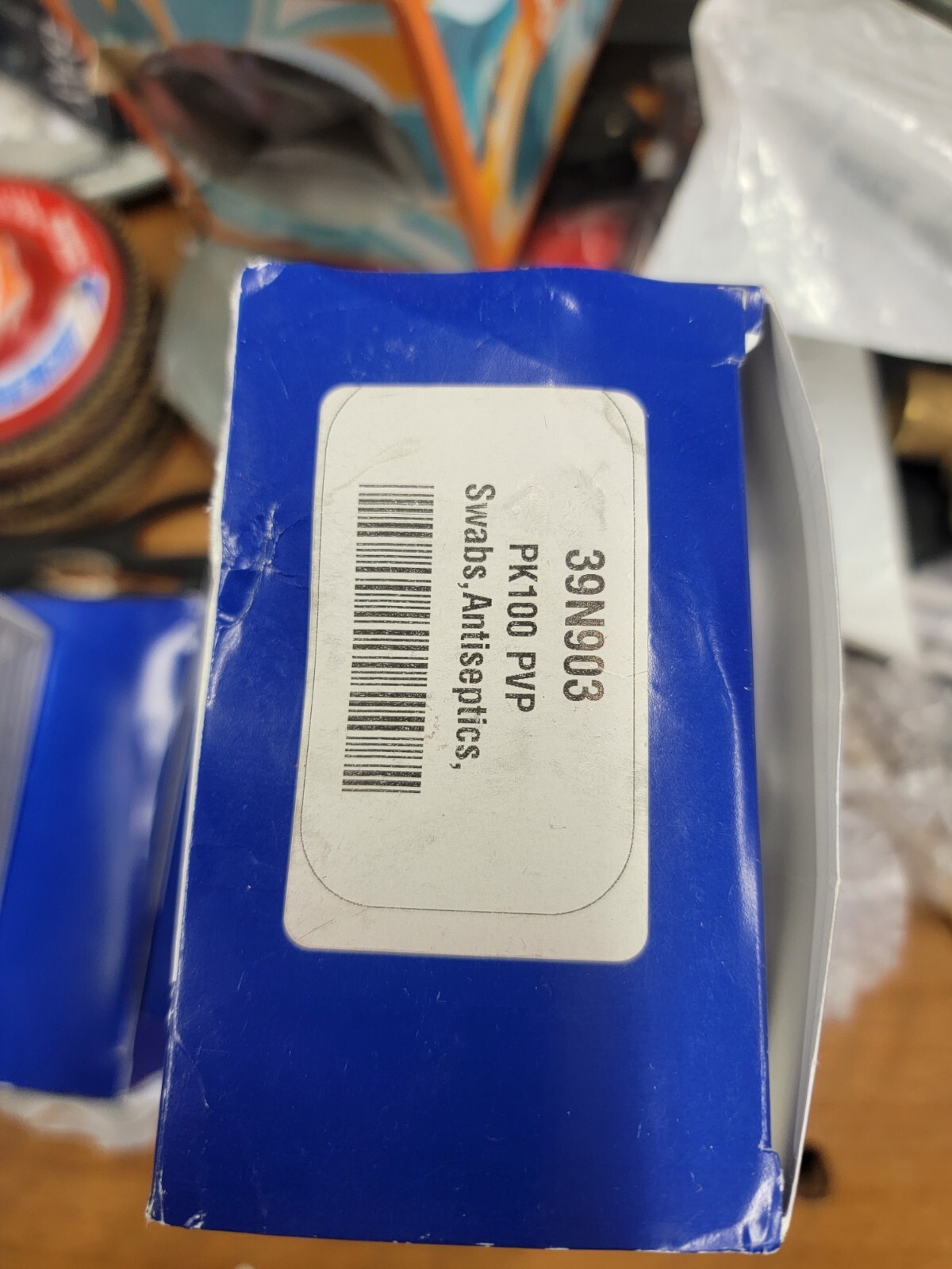 FIRST AID ONLY 10-400 Topical Antiseptic,Swab,PK100 39N903. Exp 7/2024.