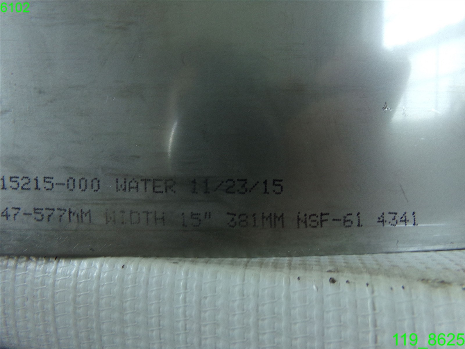 SMITH-BLAIR STAINLESS FULL CIRCLE REPAIR CLAMP 21.52″ – 22.72″ 263-00215215-000