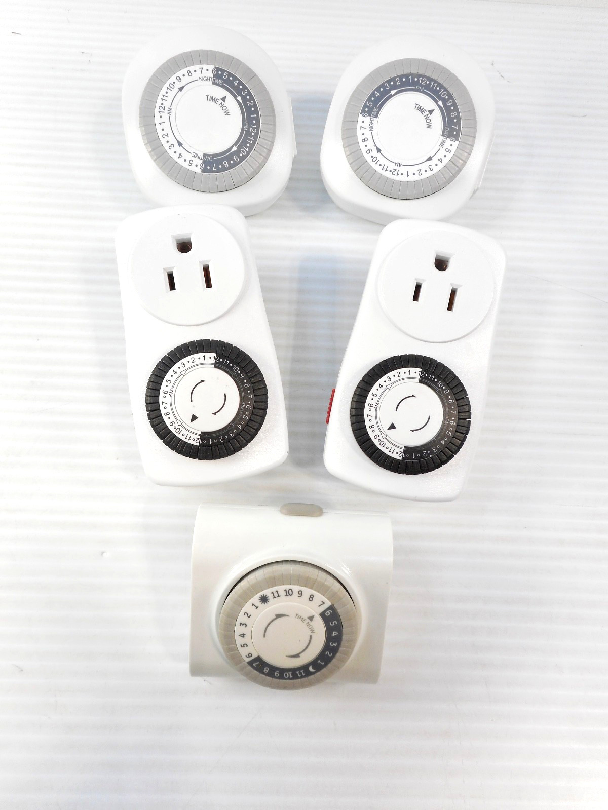 FIRST ALERT/GE/ECT LOT OF 5 ELECTRIC TIMERS NO#10