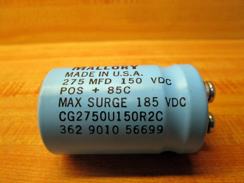 Mallory CG2750U150R2C Capacitor