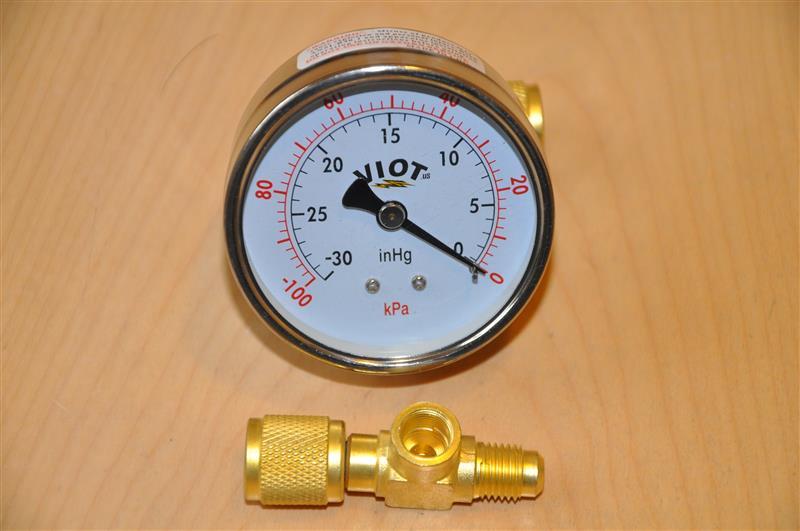 Vacuum Bagging Starter Hardware Kit Resin Epoxy:Poly Bag+Gauge Adapter Chuck Set