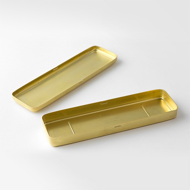 Traveler’s Factory TRC Brass Pen Case Solid (41779006) Official Rare Japan NEW