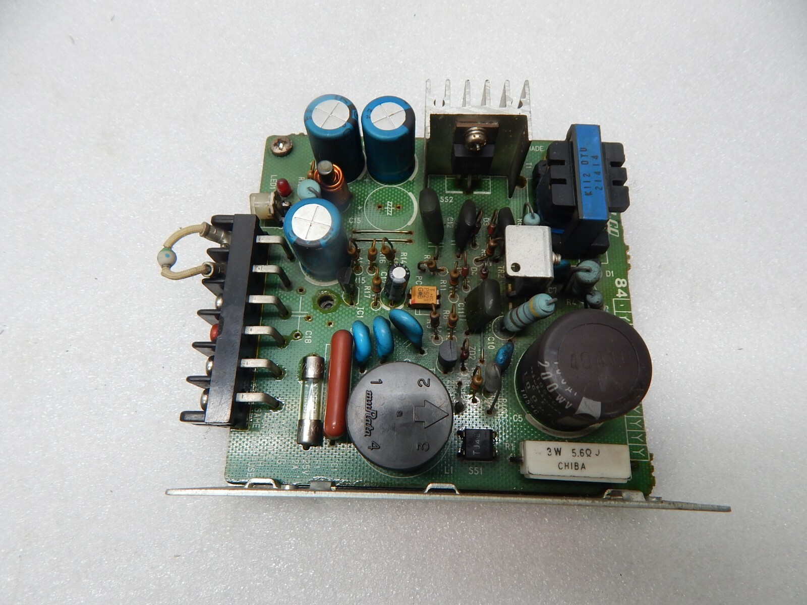 ELCO Power Supply K15-12-XSDC 12 Volts 1.3 Amps output 85 to 132 VAC input