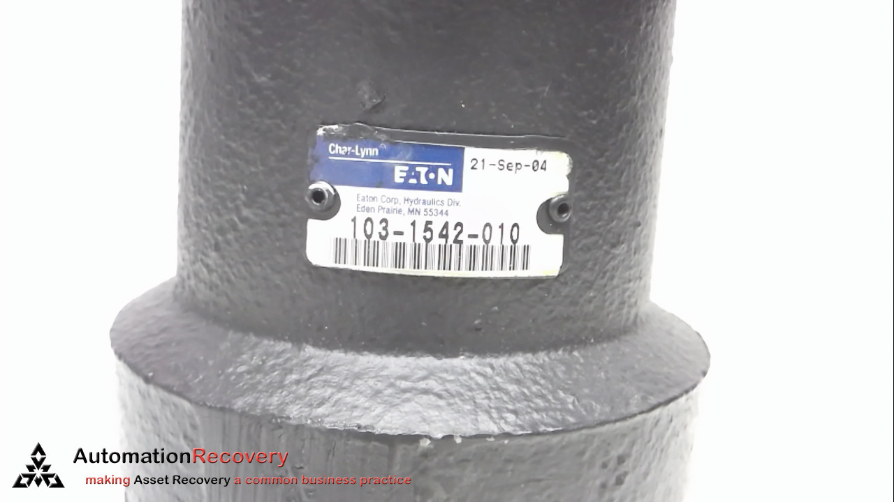 EATON 103-1542-010, HYDRAULIC MOTOR, 1″ SHAFT, 1/2 NPT PORTS, NEW* #247819