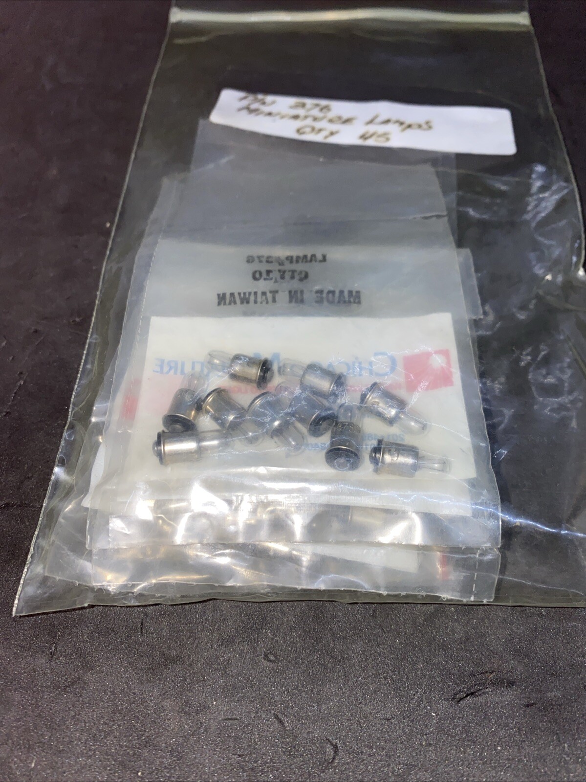 Lot Of 45 Chicago Miniature Lamps 376 Mini Light Bulbs