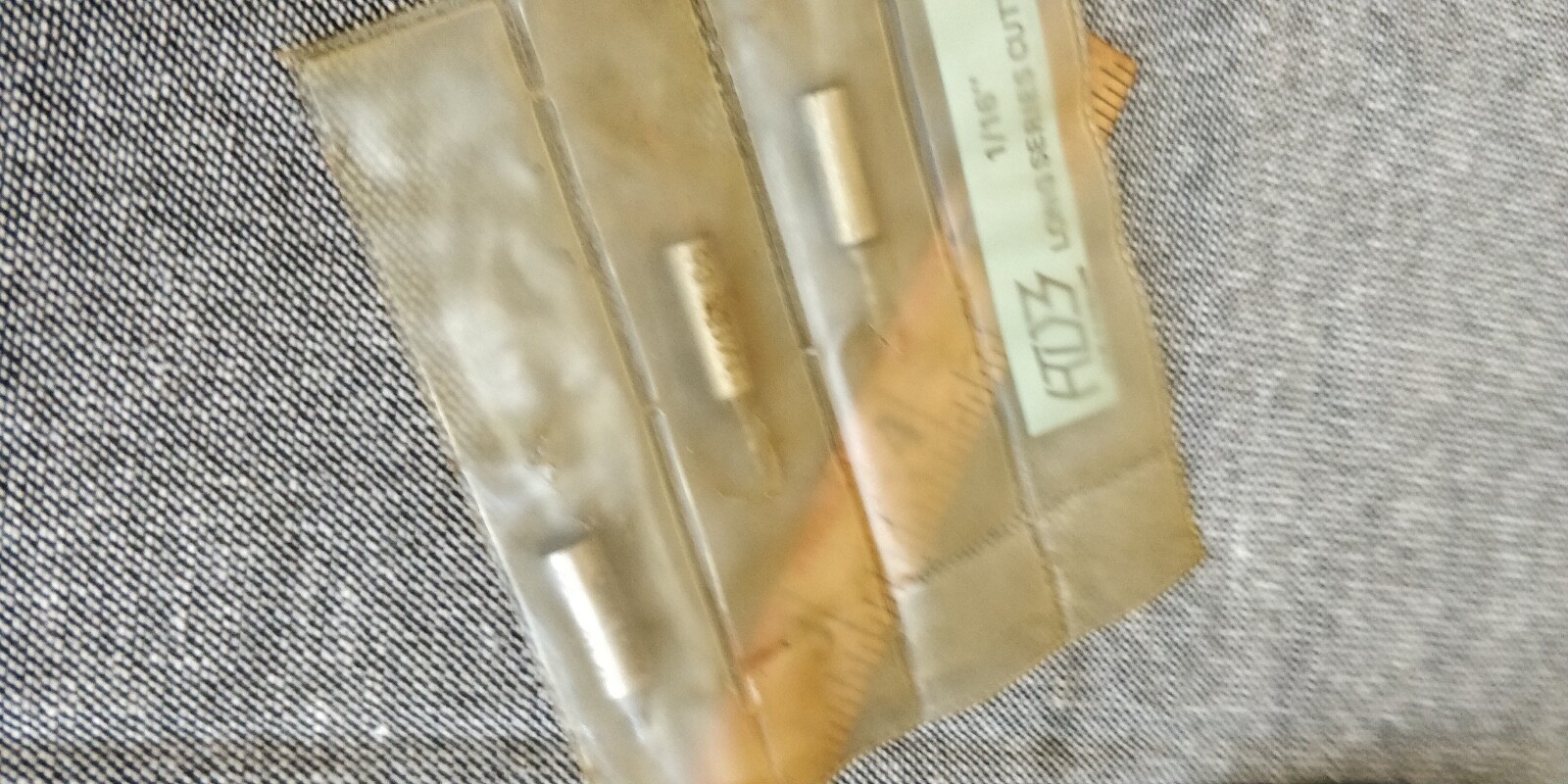 new old stock 3pack 1/16″ HSS- Co Endmill Made in England Cobalt 3 flutes