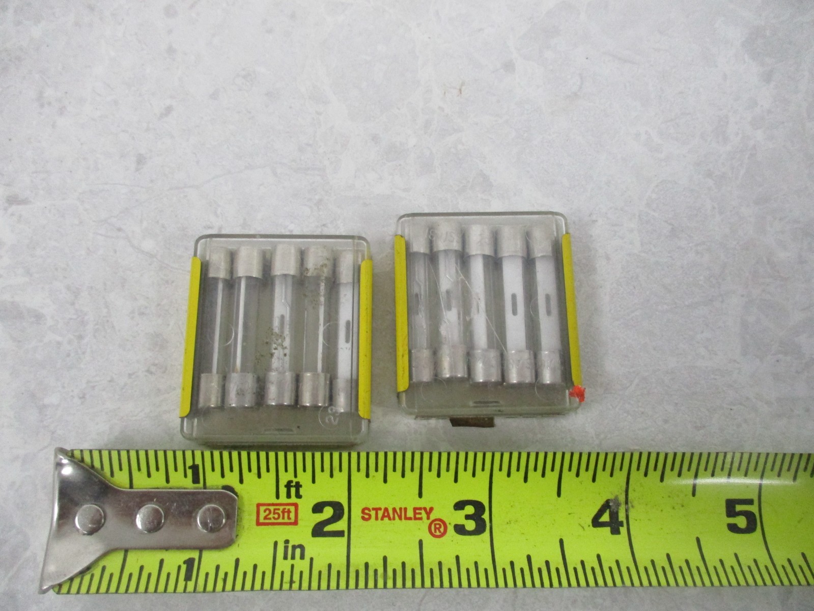 LOT OF 10 BUSSMANN AGC-1/200, FUSES, 1/200A, 250V, XA0184