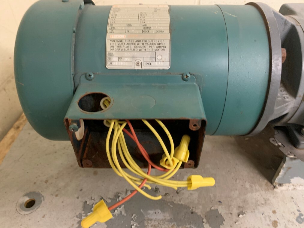 Lobeflo SR/2/018/LS/3A Positive Displacement Pump w/ Motor and Gear Reducer