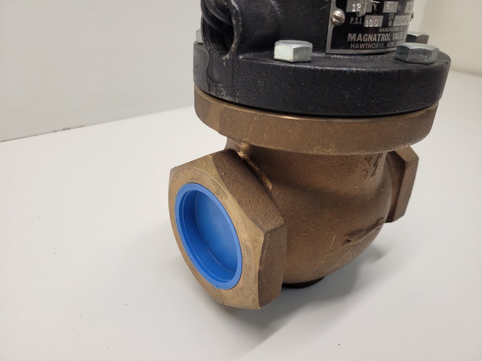 NEW OLD STOCK! MAGNATROL 120V 45W 100PSI 2″ SOLENOID VALVE 36A47W
