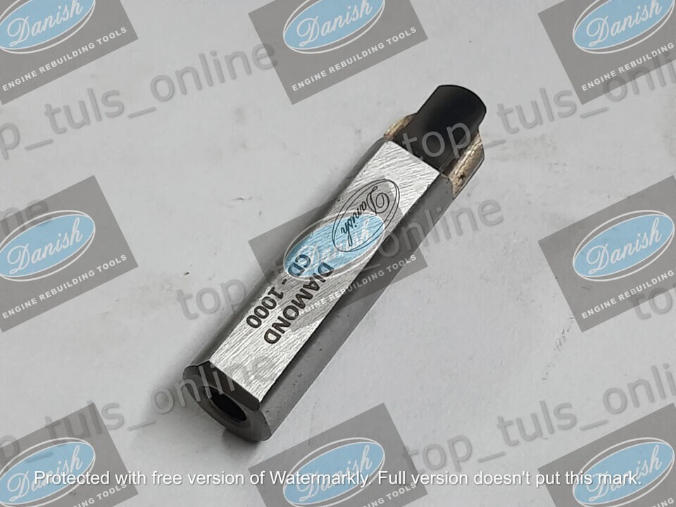 1x CYLINDER HEAD FACING TOOL BIT PCD DIAMOND 12mx50m RADIUS EDGE ALUMINIUM CAST