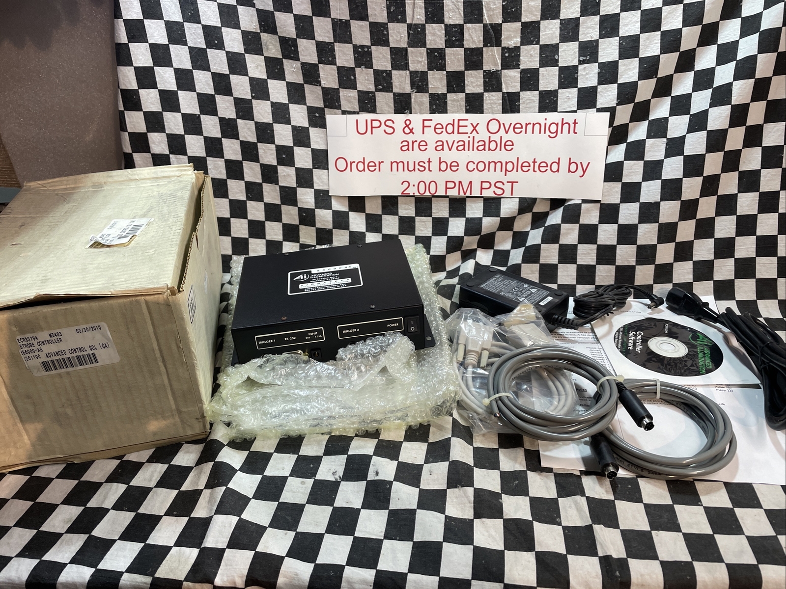 ADVANCED ILLUMINATION S6000-AS Strobe Controller, S6000AS, SHIPSAMEDAY