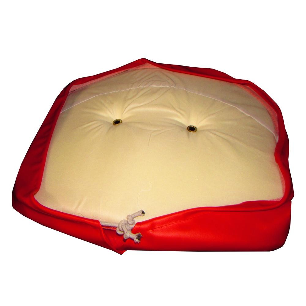 21″ Cushion Seat Cover Red & White Fits IH Fits FARMALL Universal Mower & Farm T
