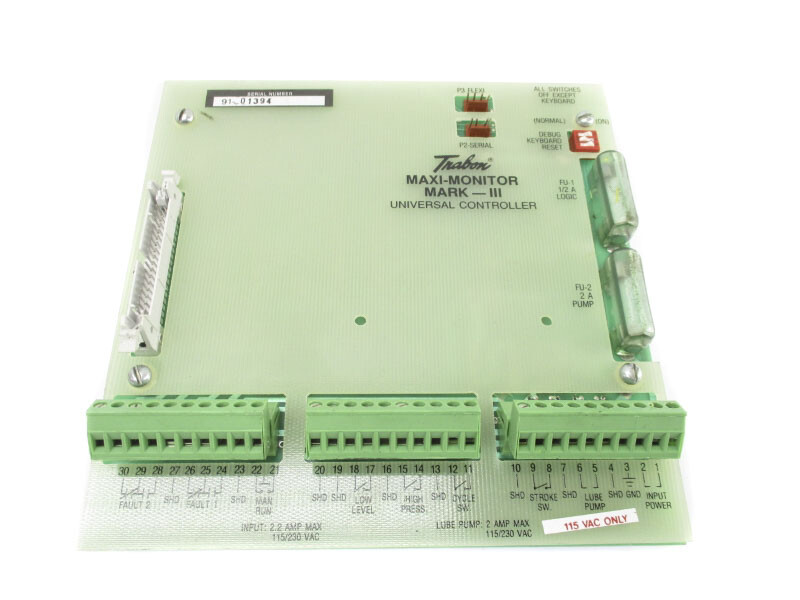 TRABON MARK-III 91-01394 115/230VAC 2.2A UNMP