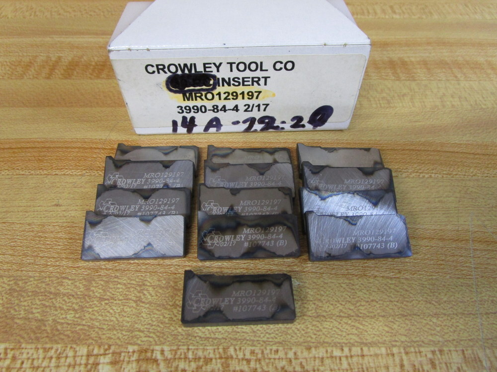 Crowley Tool 3990-84-4 Insert MRO129197 (Pack of 13)