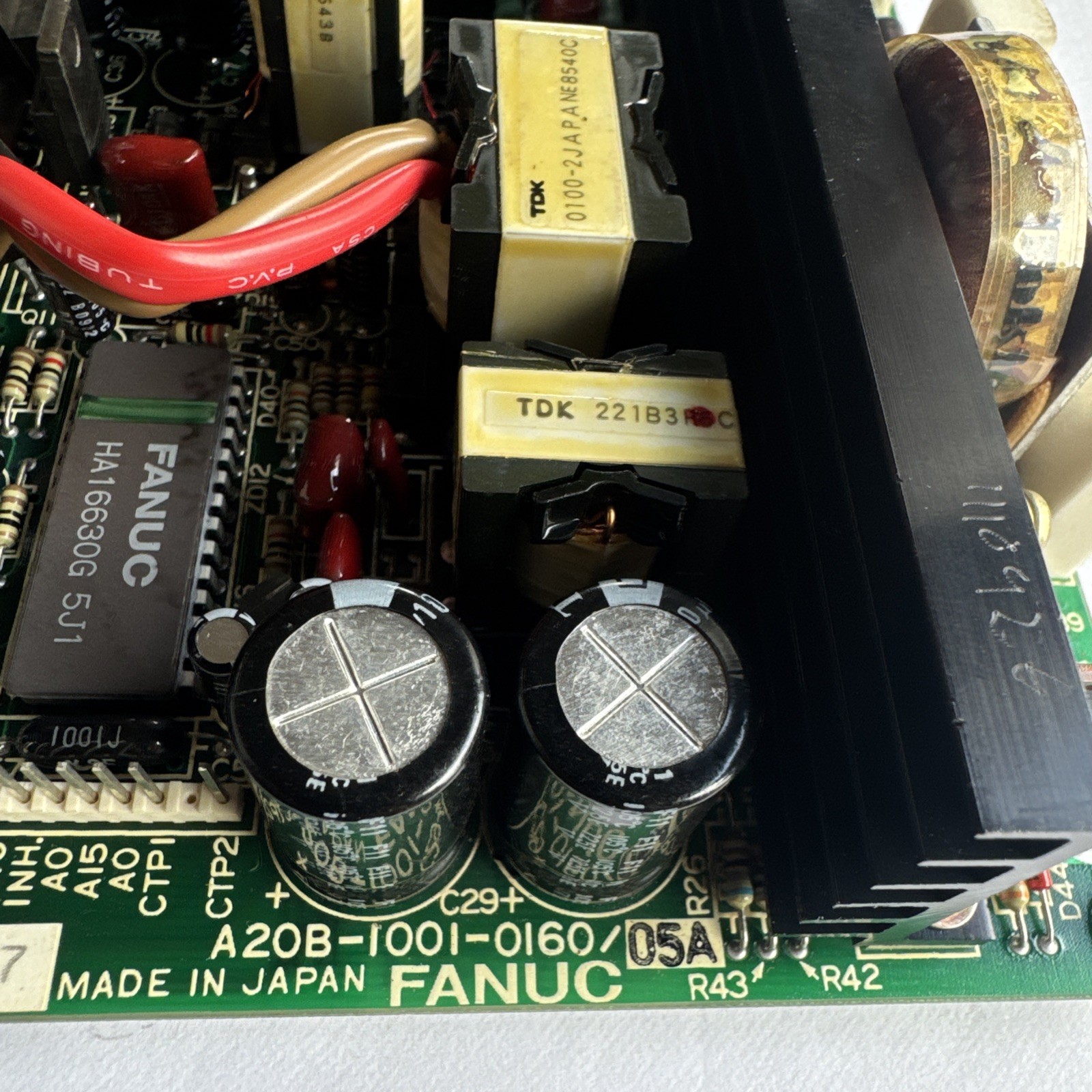 FANUC A20B-1001-0160 /05A OPERATOR PANEL CIRCUIT BOARD