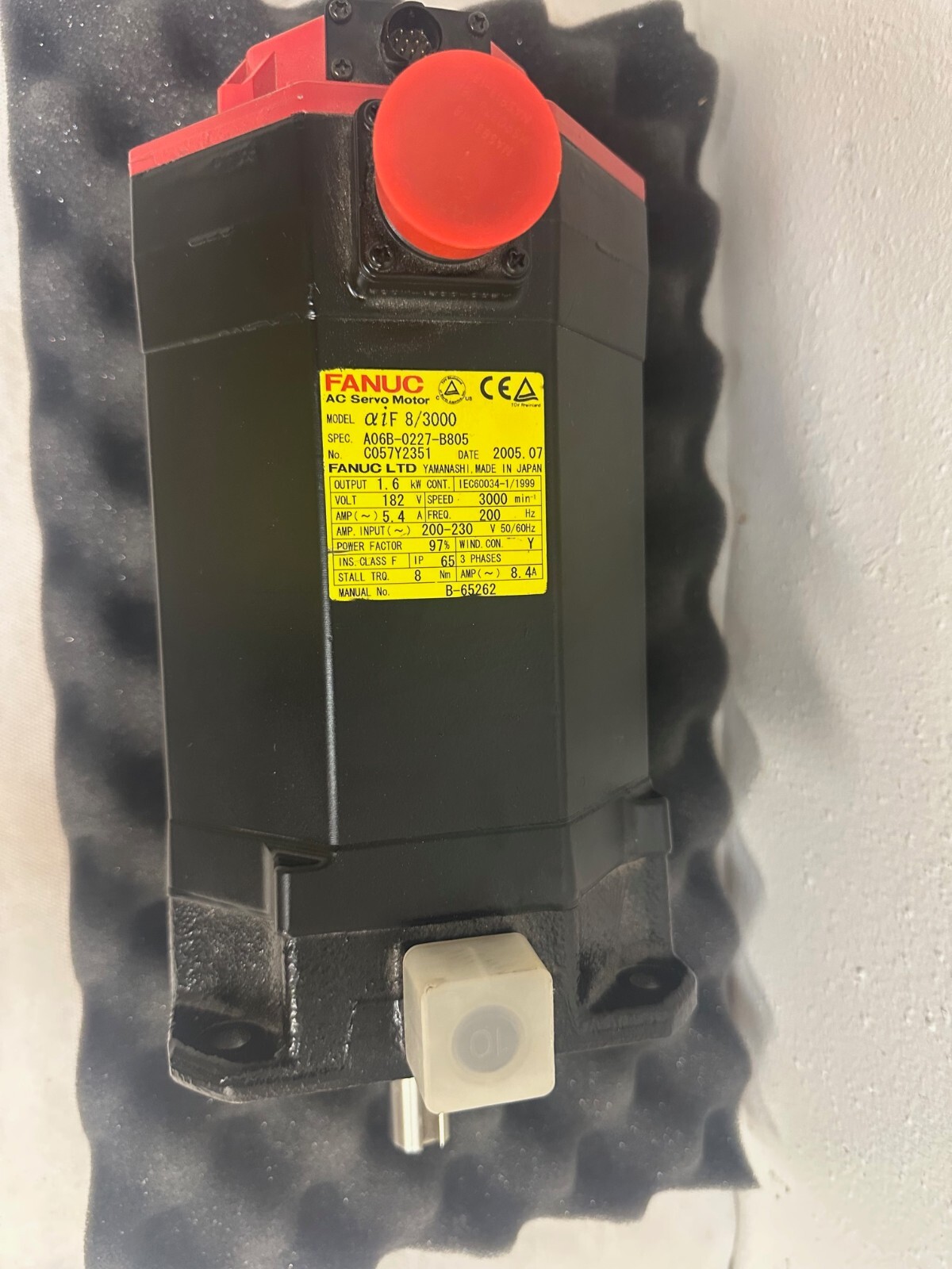 FANUC A06B-0227-B805 warranty 1 year