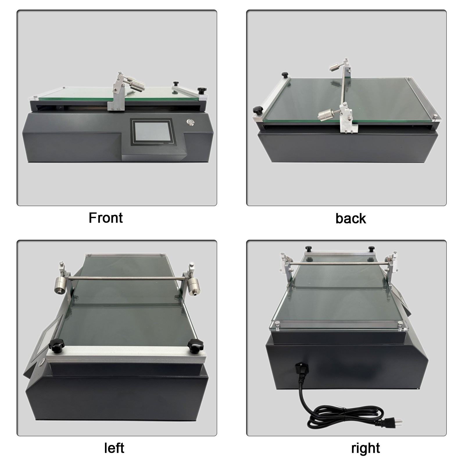 Heated Coater (110V, 1600W, 5-200mm/s, 10µm Thickness, RT-200℃, 300×400mm)