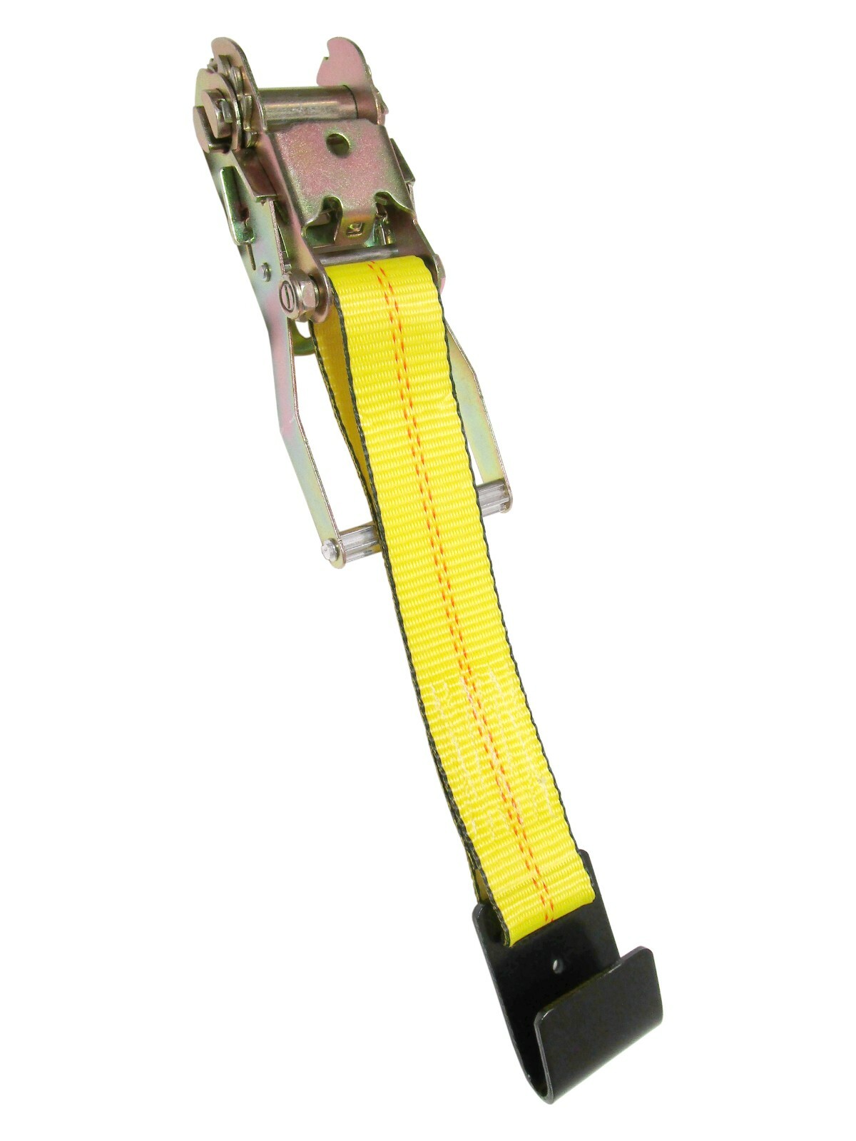 2″ x 30′ Ratchet Tie-Down Strap w/ Flat Hooks, WLL 3,335 lbs Trailer, ATV, Auto