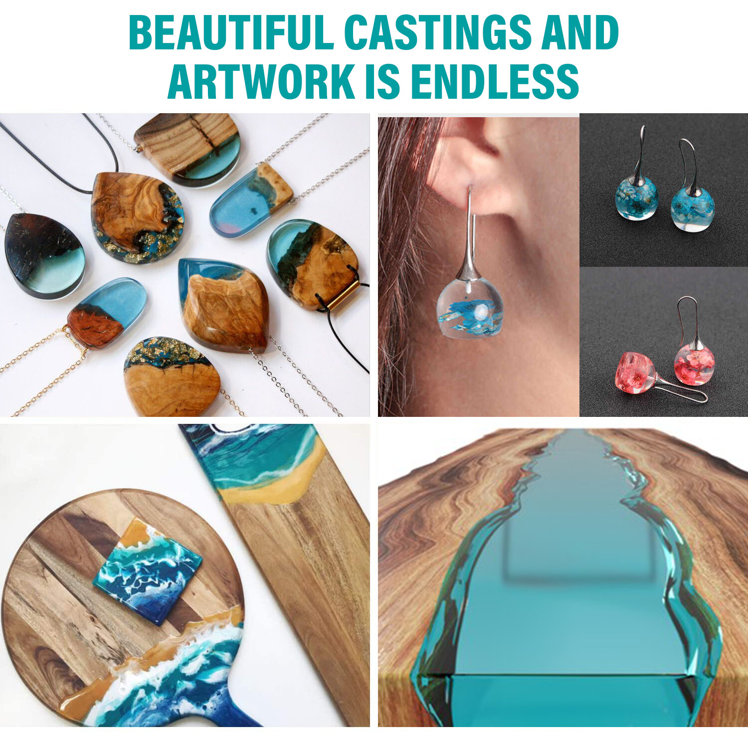 Epoxy Resin Store – crafts, casting, jewelry making, coasters, art, easy mixing