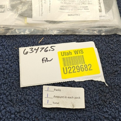 Parker Chelsea 328946X PTO Safety Caution Warning Decal Label Assembly