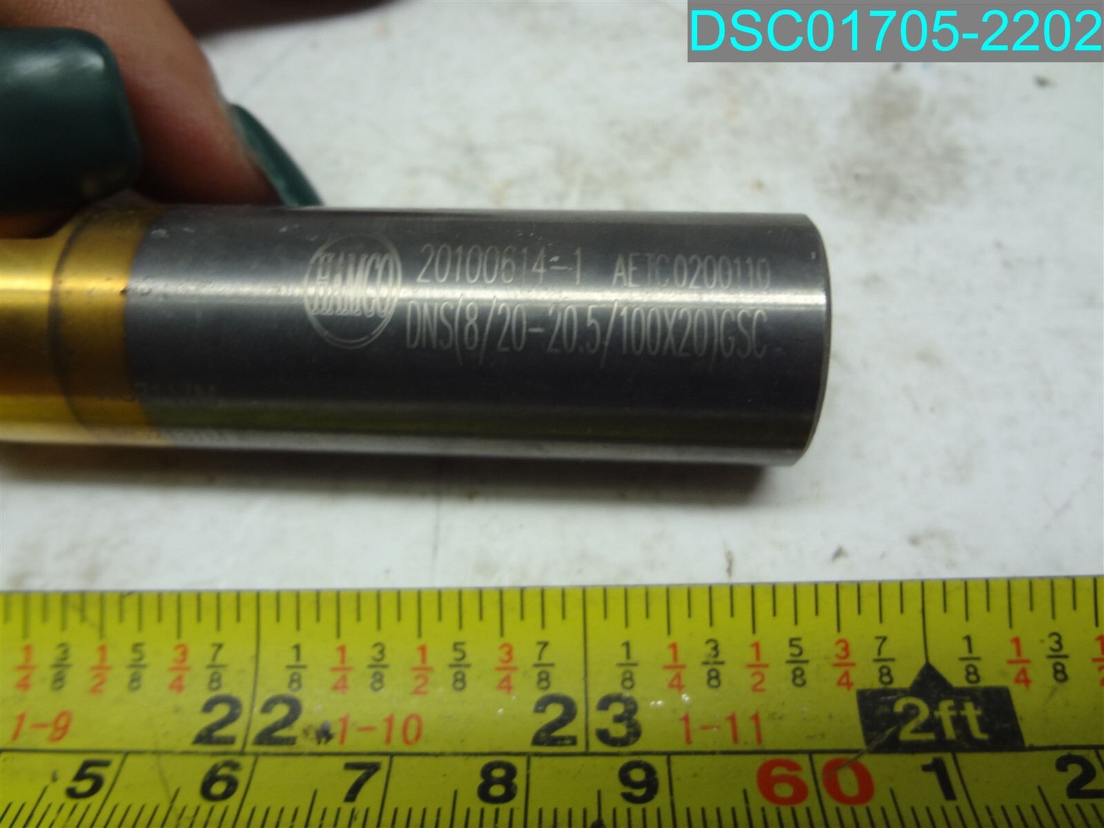 HAM CO REGY22M02W1 DNS 8/20-20.5/100X20GSC RG2117M 20100614-1 AETC0200110