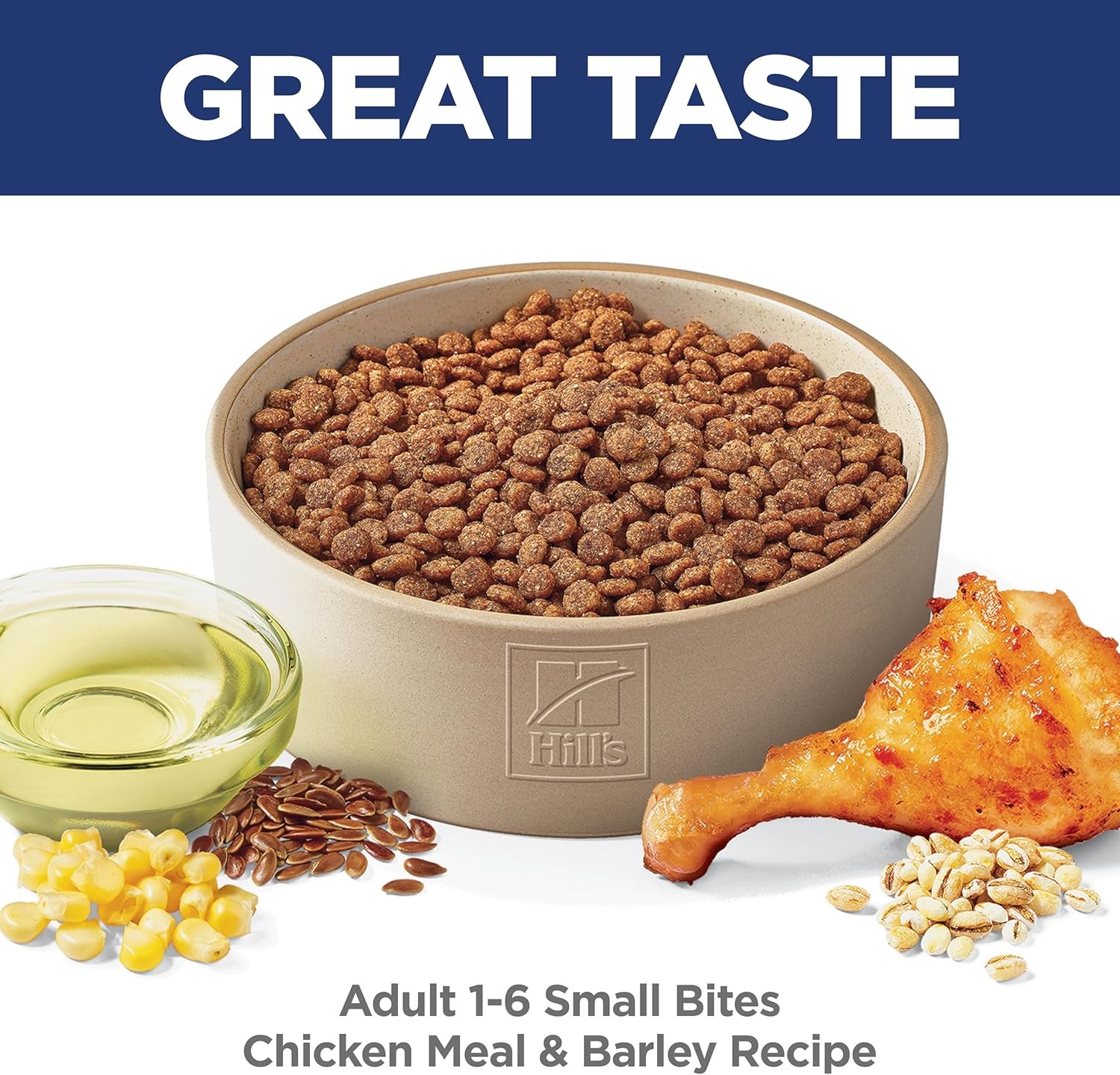 Science Diet Adult Small Bites Chicken & Barley Recipe Dry Dog Food, 45 lbs